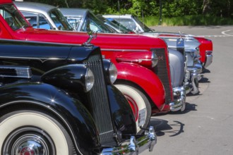 Grosse Pointe Shores, Michigan - A collection of classic cars was on display for the media preview