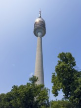 Olympic Tower, Olympic Park, Munich, Bavaria, Germany