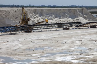 Salt production Provence France