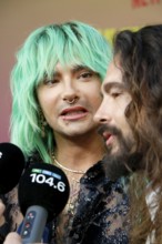 Bill Kaulitz and Tom Kaulitz at the special screening of Kaulitz & Kaulitz S2 at the Delphi