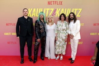 Christoph Weigl, Bill Kaulitz, Katja Hofem, Wiebke Schodder and Tom Kaulitz at the special