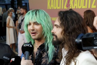 Bill Kaulitz and Tom Kaulitz at the special screening of Kaulitz & Kaulitz S2 at the Delphi