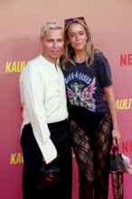 Dawid Tomaszewski and Marina Hoermanseder at the special screening of Kaulitz & Kaulitz S2 at the