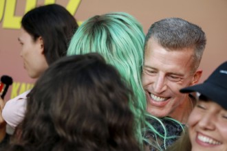 Bill Kaulitz and Benjamin Stuckrad-Barre at the special screening of Kaulitz & Kaulitz S2 at the