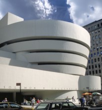 Guggenheim Museum, built in 1959, 1071 5th Ave, New York City, USA