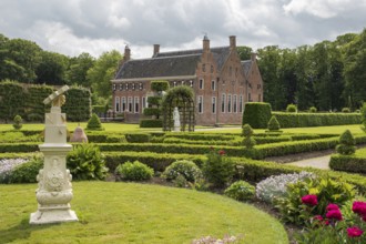 Menkemaborg in Uithuizen, province of Groningen, Netherlands