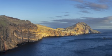 Sunset, volcanic peninsula, Ponta de São Lourenço, Ponta de Sao Lourenco, rocky coast, Punta de San