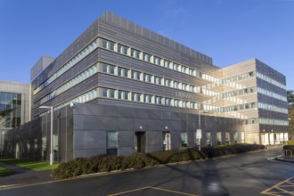 Library building, Whiteknights Campus, University of Reading, Reading, Berkshire, England, UK