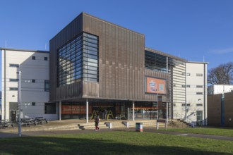 Student Services building, Whiteknights Campus, University of Reading, Reading, Berkshire, England,
