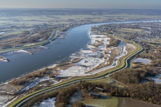 Nature reserve, Zollenspieker, foothills, tidal forest, freshwater mudflats, Hamburg, Vierlanden,