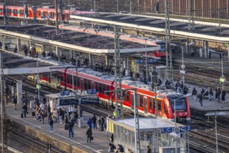 Cologne-Messe/Deutz station, 2nd largest train station in Cologne, transfer station between