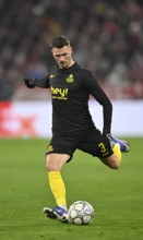 Mamadou Thierno Barry R. Union Saint-Gilloise USG (03) Action on the ball Football UEFA Champions