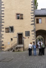 Cowherdenturm in the old town of Sachsenhausen, Frankfurt am Main, Hesse, Germany