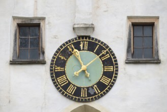 Large watch with gold-plated dial, Protestant Seminary, Blaubeuren, Swabian Jura,