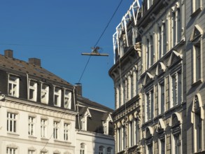 Residential district with residential buildings from the Gründerzeit period in Wuppertal, Germany