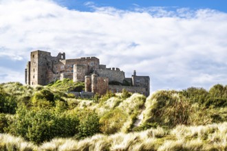 Bamburgh Castle, Northumberland, Northeast Coast, England, UK
