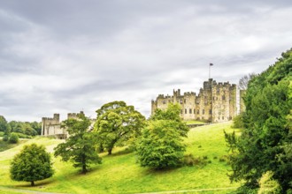 Alnwick Castle, Alnwick, Northumberland, England, UK