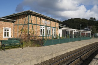 Restaurant Kleinbahnhof Sellin, Rasender Roland Station, Rügensche Bäderbahn, Sellin, Baltic