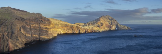 Sunset, volcanic peninsula, Ponta de São Lourenço, Ponta de Sao Lourenco, rocky coast, Punta de San