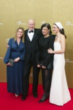 Yngvill Kolset-Haga, Stellan Skarsgard with woman Megan Everett, Renate Reinsve, EUROPEAN FILM