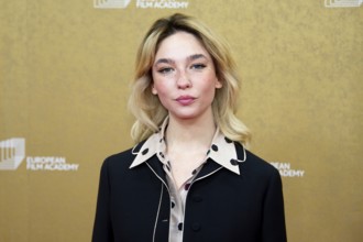 Matilda DeAngelis, EUROPEAN FILM AWARDS Berlin 2026, photo call at the House of World Cultures,