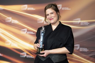 Sabrina Krämer, EUROPEAN FILM AWARDS Berlin 2026, photo call at the House of World Cultures,