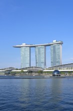 Marina Bay Sands, MBS, luxury 5-star hotel and integrated resort in Downtown Core of the city