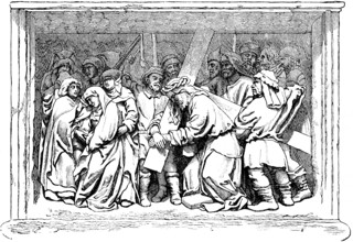 Of the Stations, after Adam Kraft (1460 -1509), German sculptor of the late Gothic period, Jesus