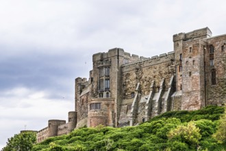 Bamburgh Castle, Northumberland, Northeast Coast, England, UK