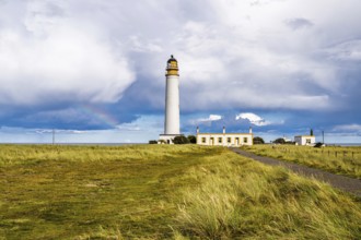 Barns Ness Lighthouse, Dunbar, East Lothian, Scotland, UK