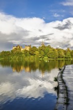 Linlithgow Palace, Linlithgow Loch, West Lothian, Scotland, United Kingdom