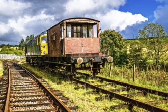 Whitrope Station, Waverley Line, Waverley Route, Whitrope Tunnel, Scottish Borders, Scotland, UK