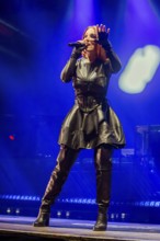 Simone Simons, singer of Epica, live on Arcane Dimensions Tour 2026 at Munich's Zenith on 17.01