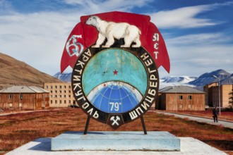 Pyramiden is a former Russian mining town located on the island of Spitsbergen, in the Svalbard