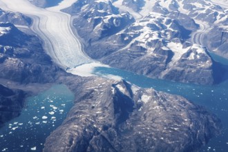 Coast of East Greenland, Arctic, Greenland, geographically part of North America, politically part