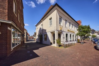 Deer-Apotheke, historic pharmacy, building, general architecture, street made of street clinker,