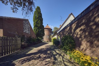 Diebesturm, registry office, historic city prison, clinker house, brick wall, general architecture,