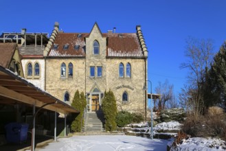 Restaurant Altes Forsthaus bei Schloss Lichtenstein, restaurant, historic building, architecture,