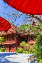 Jim Thomson House and Museum, Red Umbrellas, Silk Weaving, Bangkok, Thailand's Metropolis, Thailand