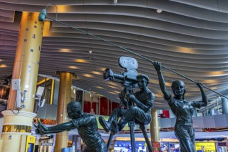 Themed shopping mall, Hollywood theme, luxury stores, Terminal 21, Bangkok, Thailand's metropolis,