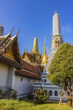 The Grand Royal Palace, Wat Phra Kaeo Buddhist Temple, the Royal Pantheon, Prasad Phra Thepbidon,