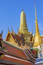 The Grand Royal Palace, Wat Phra Kaeo Buddhist Temple, the Royal Pantheon, Prasad Phra Thepbidon,