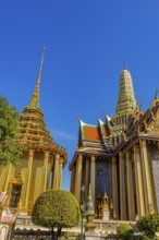 The Grand Royal Palace, Wat Phra Kaeo Buddhist Temple, the Royal Pantheon, Prasad Phra Thepbidon,