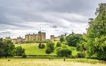 Alnwick Castle, Alnwick, Northumberland, England, UK