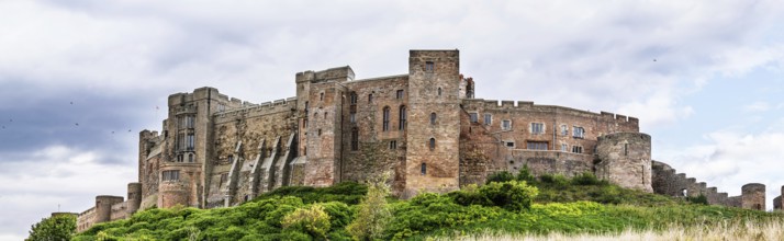 Bamburgh Castle, Northumberland, Northeast Coast, England, UK