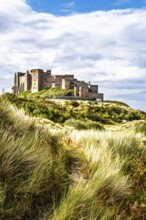 Bamburgh Castle, Northumberland, Northeast Coast, England, UK
