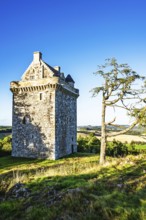 Fatlips Castle, Minto Crags, River Teviot, Roxburghshire, Scottish Borders, UK