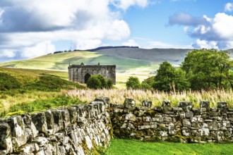 Hermitage Castle, Hermitage Water, Liddesdale, Roxburghshire, Newcastleton, Hawick, Scotland, UK