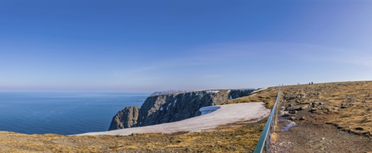 Honningsvag, North Cape, the northernmost part of norway in Arctic Circle. island Famous cruise and