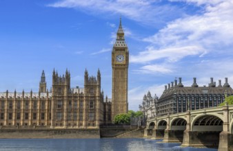 London, Tower of Big Ben on Parliament Square, Great Bell of Clock